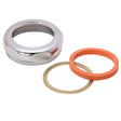 PlumbMaster Approved 36707 1-1/4" Brass Slip Joint Nut with Washer & Friction Ring Chrome