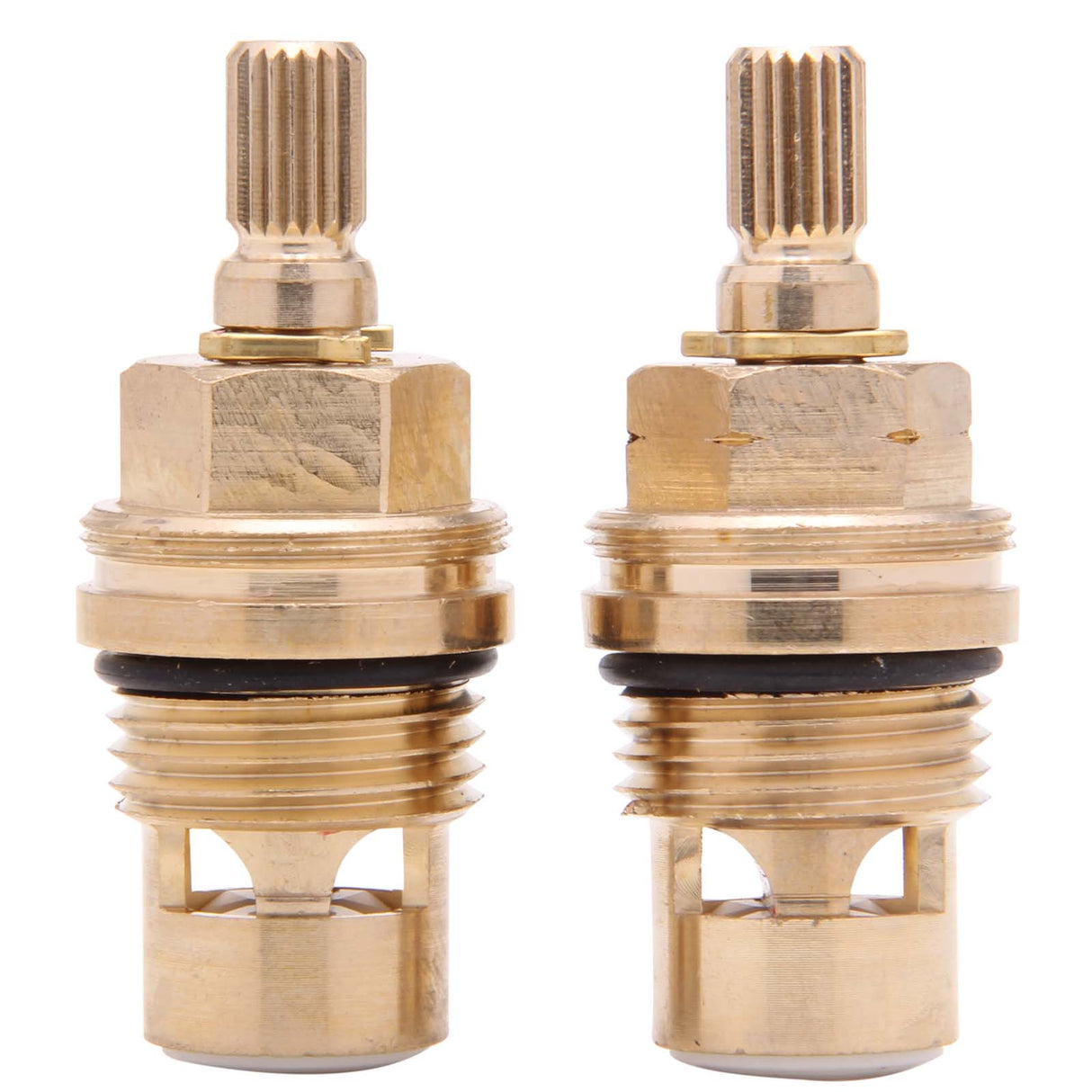 PlumbMaster Approved 08845 Ceramic Hot & Cold Stem (Pair) For Grohe, Hahns