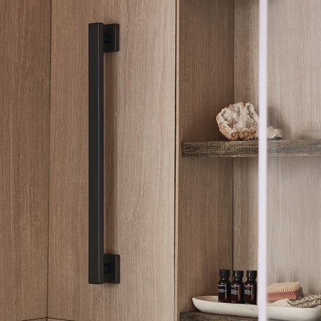 SA-2509-24-MB Lura 24in. ADA Grab Bar in Matte Black