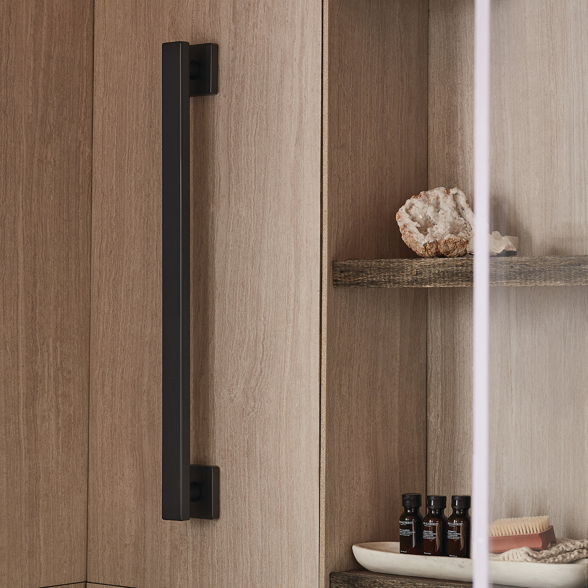 SA-2509-36-MB Lura 36in. ADA Grab Bar in Matte Black