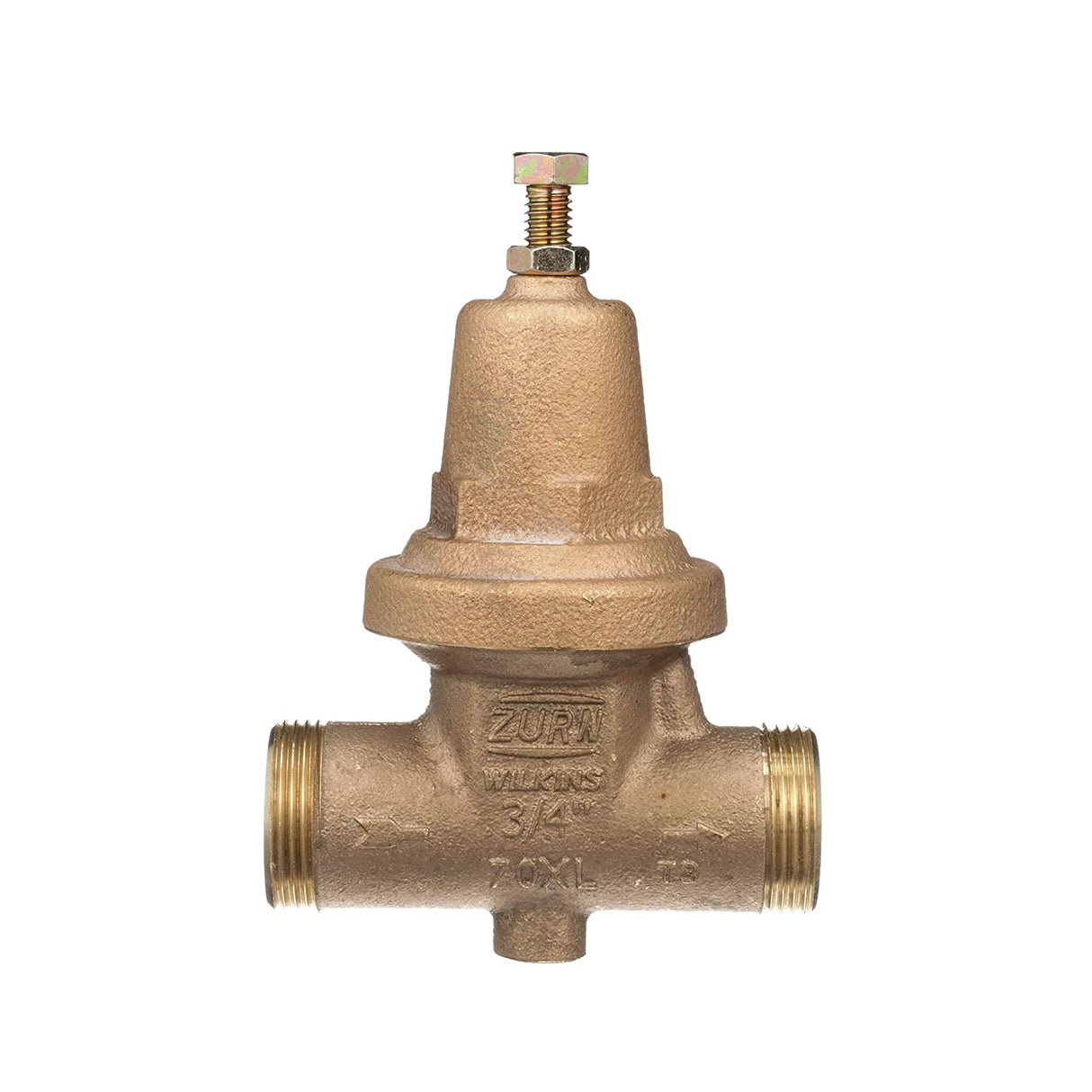 3/4" 70XL Series Double Union Copper Sweat Pressure Reducing Valve