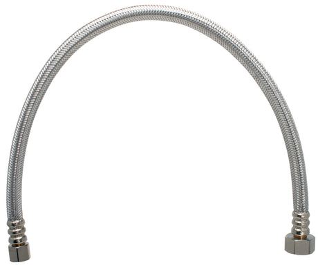 SPK-57634US 3/8" OD x 1/2" FIP x 6" Stainless Steel Faucet Connector