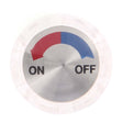 PlumbMaster Approved 31438 V4220 Chrome Plated Plastic Handle Button for Valley Single-Control Pressure Balance Bath & Shower Faucets