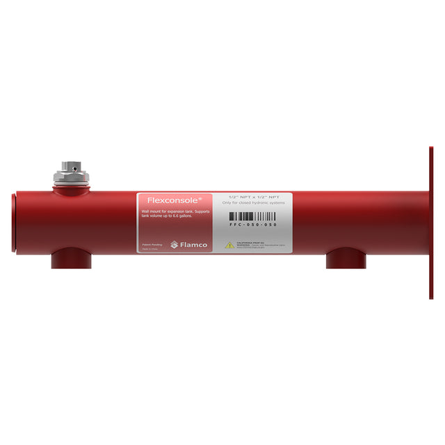 Flamco F97975 Nexus Flexconsole - 1/2" x 1/2" NPT - Steel (Red) Expansion Tank Bracket