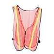 PlumbMaster Approved 59399 Safety Vest, Orange with Neon Yellow Reflection Band