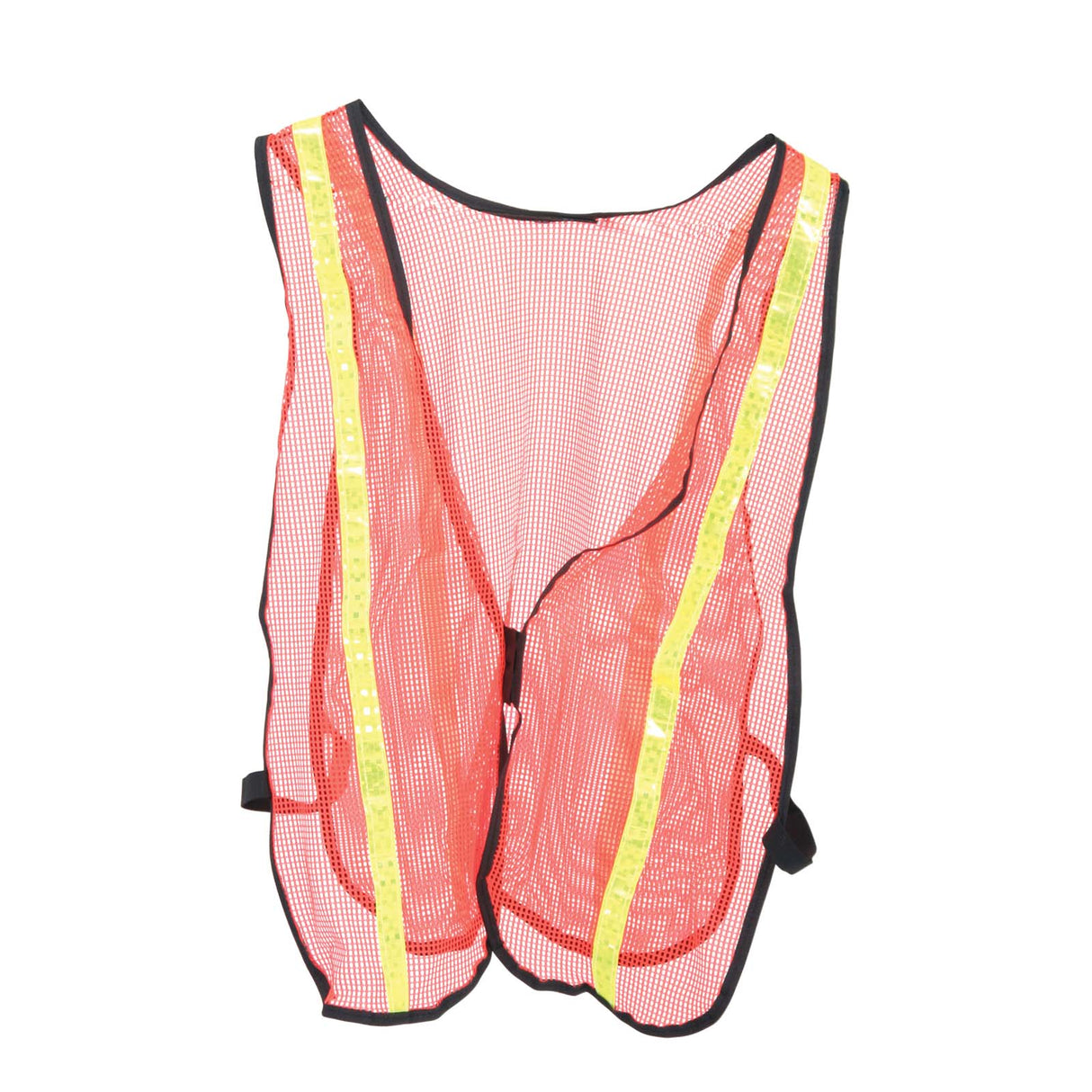 PlumbMaster Approved 59399 Safety Vest, Orange with Neon Yellow Reflection Band