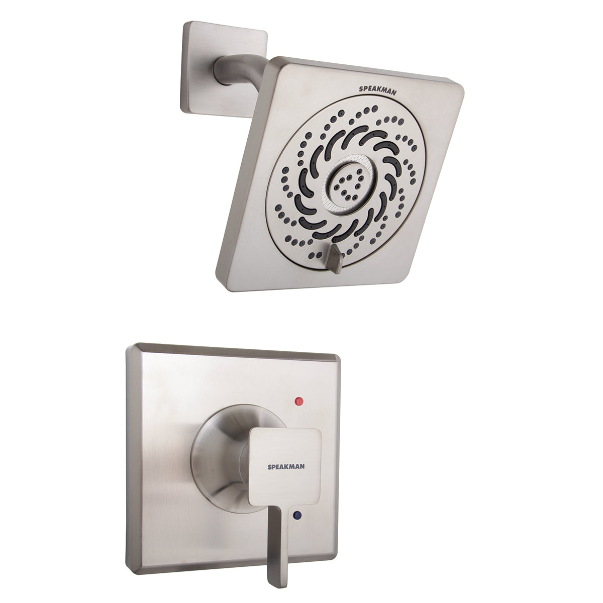 Kubos SLV-1310-UNI-BN EasyInstall Universal Shower Combination, 1.75 gpm