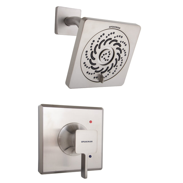 Kubos SLV-1310-UNI-BN EasyInstall Universal Shower Combination, 1.75 gpm