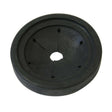 PlumbMaster Approved 37596 3-7/8" OD Black Rubber Disposal Splash Guard (Bagged)