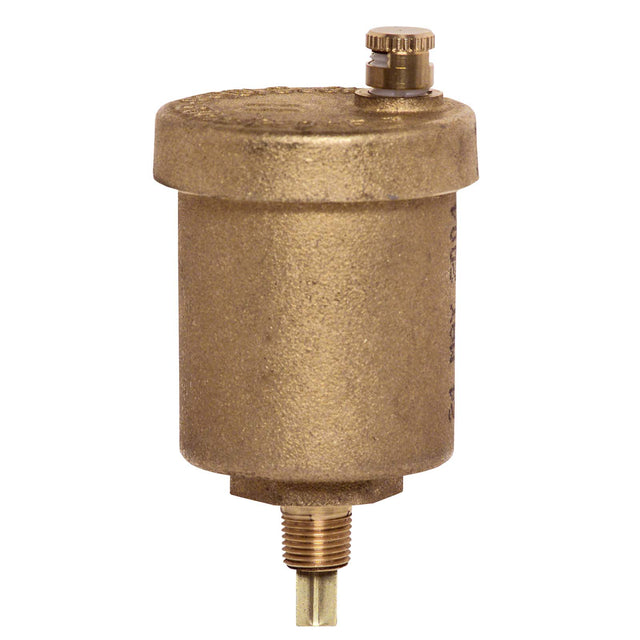 1/8" MNPT Brass Universal Gold Top Air Vent