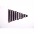 PlumbMaster Approved 96625 3/4" x Close to 6" Black 11-Piece Run Nipple