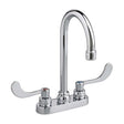 American Standard 7500.170.002 Monterrey Deck Mounted Centerset Lavatory Faucet with 4" Centers, Wrist Blade Handles