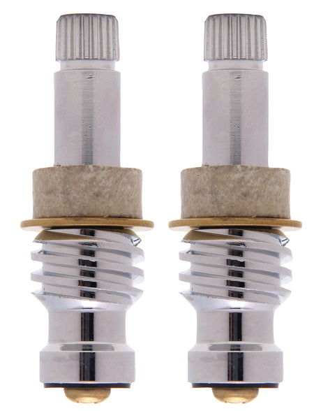 PlumbMaster Approved 10852 St-9x Right Hand Hot & Left Hand Cold Stem (Pair) For American Standard Old Style Faucets