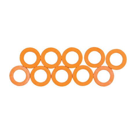 PlumbMaster Approved 80787 5/8" ID x 1" OD x 1/8" T Rubber Round Hose Washer (10/Card)
