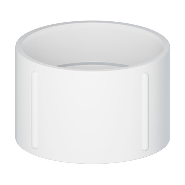 Tigre 100-3192 4" Hub PVC DWV Coupling with Stop