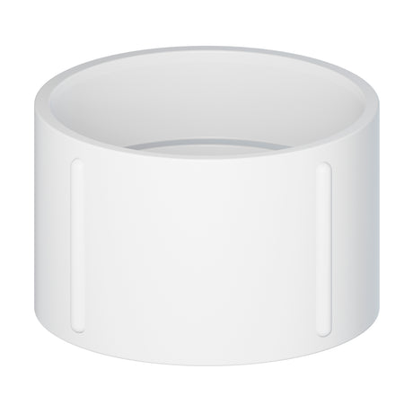 2" HXH PVC Coupling w/Stop