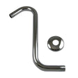 PlumbMaster Approved 51128 Solid Brass Shower-Up Shower Arm with Flange, Chrome Plated, 11"