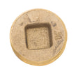 PlumbMaster Approved 50665 1-1/2" Premium Brass Counter Sunk Square Head Cleanout Plug