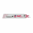 Milwaukee 48-00-5712 6" 10TPI Sawzall Blades, Torch, Metal (5 pack)