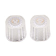 PlumbMaster Approved 20443 ST-89H Clear Acrylic Handle Pak (Pair, OEM) for American Standard Cadet Tub and Shower