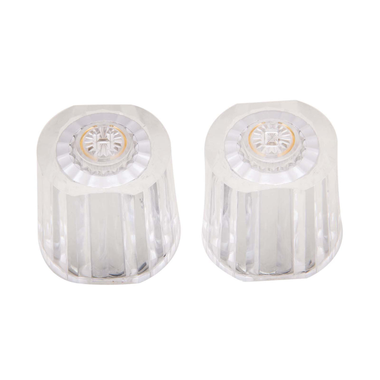 PlumbMaster Approved 20443 ST-89H Clear Acrylic Handle Pak (Pair, OEM) for American Standard Cadet Tub and Shower