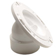IPS Corp 86201 PVC 45 deg Closet Flange, 4" Dia x 3" Height