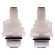 PlumbMaster Approved 11323NL La-1xwbc No-Lead Right Hand Hot & Cold Stem (Pair) For Bristol Faucets
