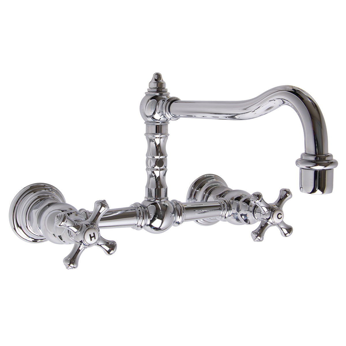 SB-3242 Proper High Rise Wall Mount Kitchen Faucet - PC