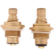 PlumbMaster Approved 11000NL No-Lead Right Hand Hot and Left Hand Cold Stem (Pair) for Streamway
