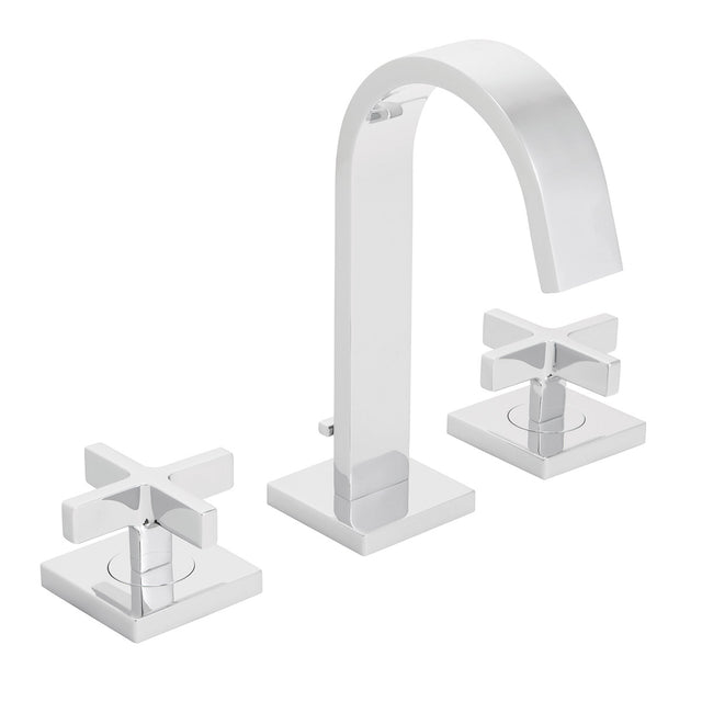 Lura CD521 Widespread Faucet with Cross Handles