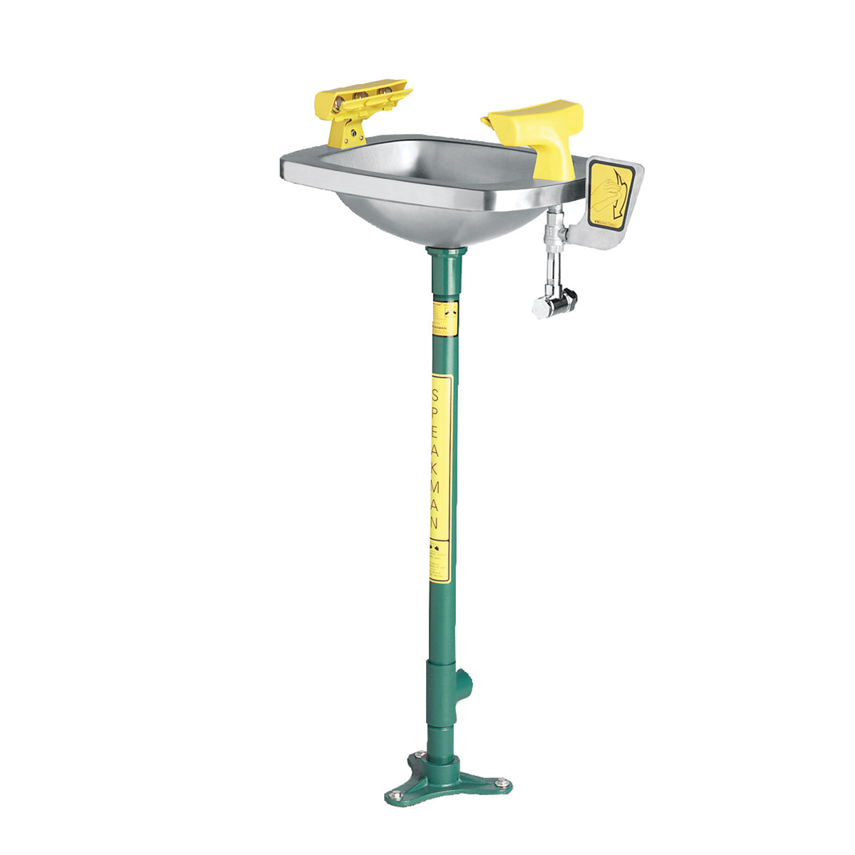 Select Series SE-420 Pedestal Mounted Eye/face wash with Stainless Steel Bowl
