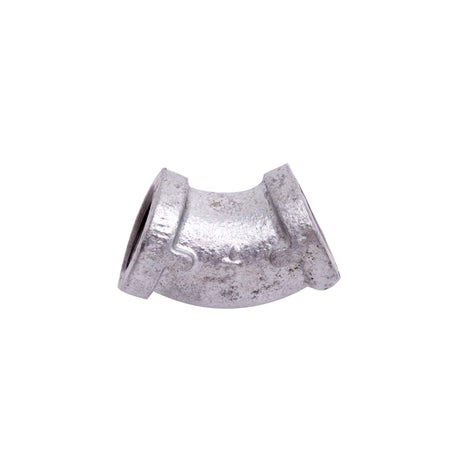 PlumbMaster Approved 94686 1/2" FIP Galvanized Steel 45 deg Elbow