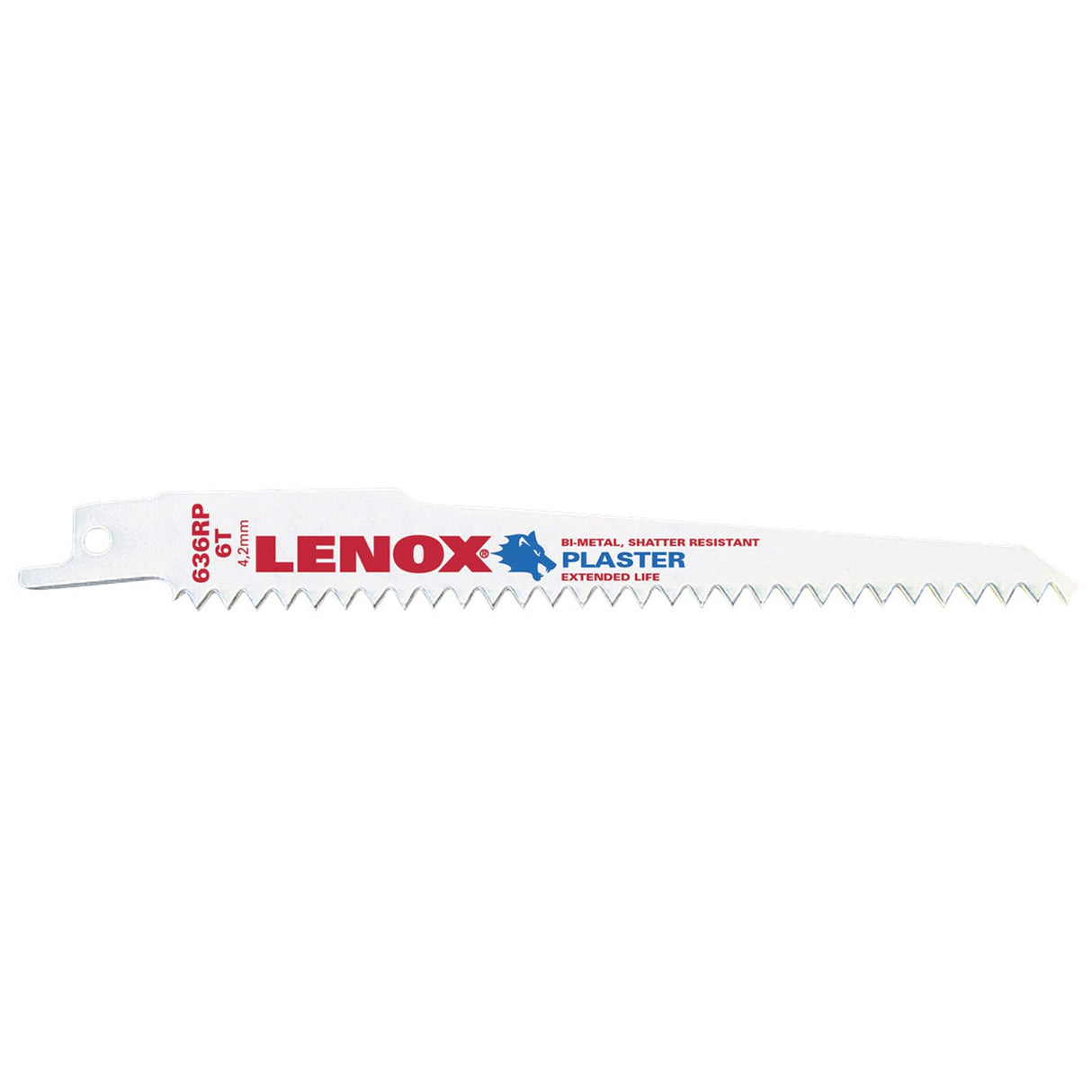 Lenox 20570636RP 6" 6TPI Reciprocating Saw Blade, Plaster (5 pack)