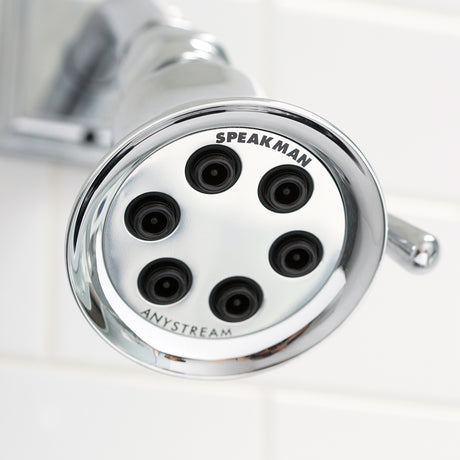 Speakman Retro S-2254 Shower Head Polished Chrome Finish - 2.5 GPM