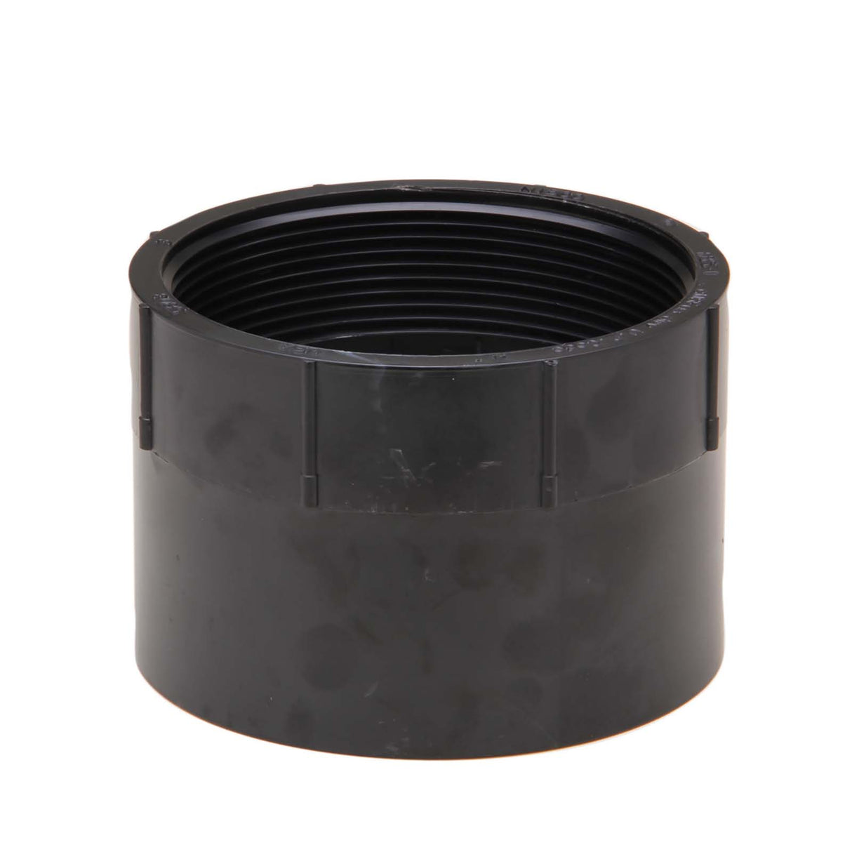 NIBCO I024700 2 x 2" Hub x FIPT DWV Adapter ABS