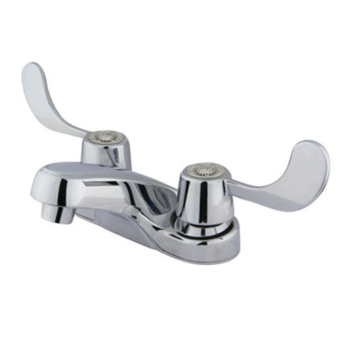 Kingston Brass KB181LP Vista Two Handle Centerset Bathroom Faucet Less Pop-up, Chrome