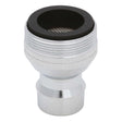 Neoperl 5020605 Solid Brass Dual Threaded Small Snap Fitting with Aerator, 15/16", Chrome