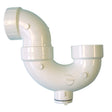 PlumbMaster Approved 59423 1-1/2" Hose x 1-1/2" Hose PVC P-Trap with Cleanout (Bagged)