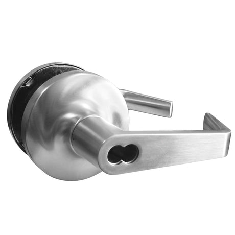 Paramount Hardware GX1L53IC-26D G1 Satin Chrome Heavy-Duty Commercial SFIC Lever Lockset, Entrance