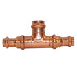 10077810 1/2" x 1/2" x 3/4" Press ApolloPress Copper Reducing Tee