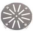 Sioux Chief 847-7B Replace-It 14 Gauge Stainless Steel Floor Drain Cover for 3-1/4 - 6-3/4" Drain Openings 7-1/4" Dia