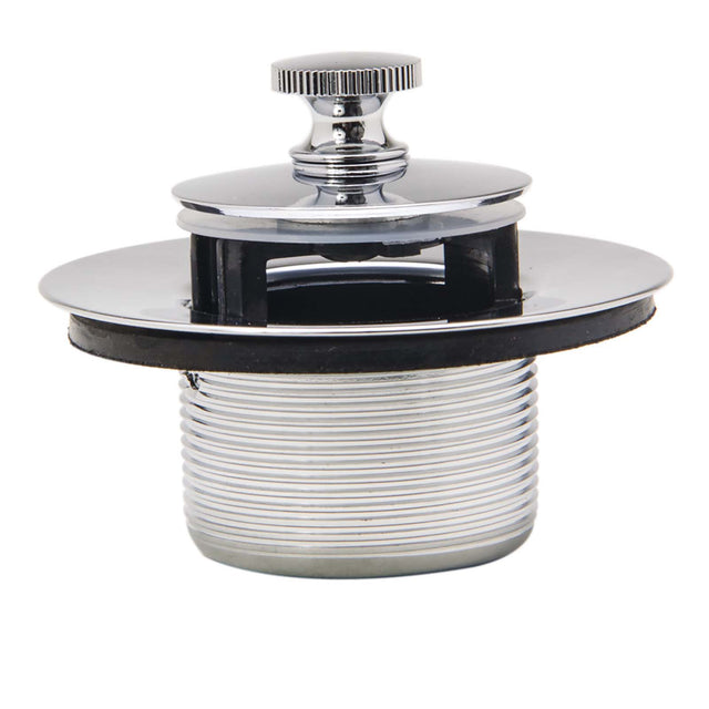 PlumbMaster Approved 39601 Twist-Turn Style Bath Drain Assembly Kit, Chrome