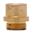 PlumbMaster Approved 30155 649800 #156 Plain Brass Bibb Seat (Bulk) For Glauber, 5/8 - 20 TPI