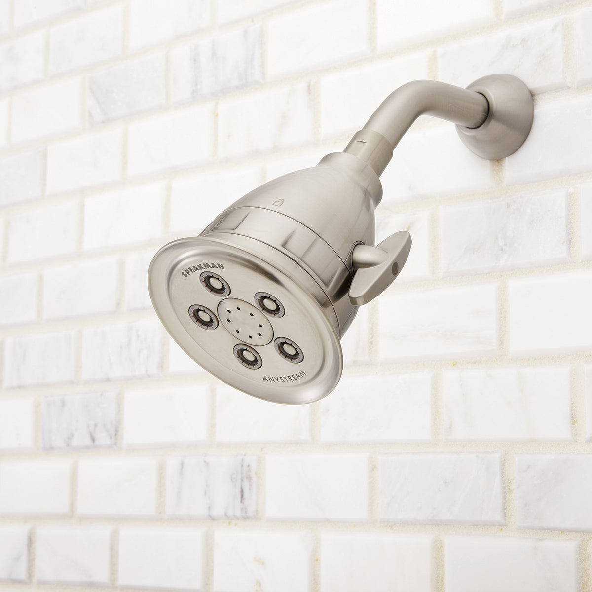 Speakman Hotel Pure S-2005-HBFBNE2 Filtered Low Flow Shower Head Brushed Nickel Finish - 2.0 GPM