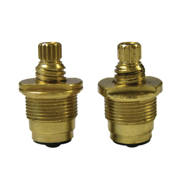 PlumbMaster Approved 10301NL No-Lead Right Hand Hot and Left Hand Cold Stem for Gerber Sink, Lavatory
