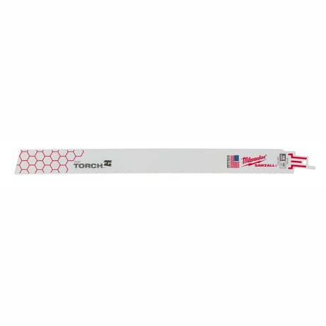 Milwaukee 48-00-5789 12" 18TPI Sawzall Blades, Torch, Metal (5 pack)