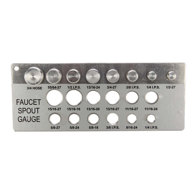 PlumbMaster Approved 60989 Aerator Adapter Gauge