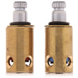 PlumbMaster Approved 10437 K-28x Wb Right Hand Hot & Left Hand Cold Stem (Pair) For Kohler Aquaric Old Style Valvet Faucets