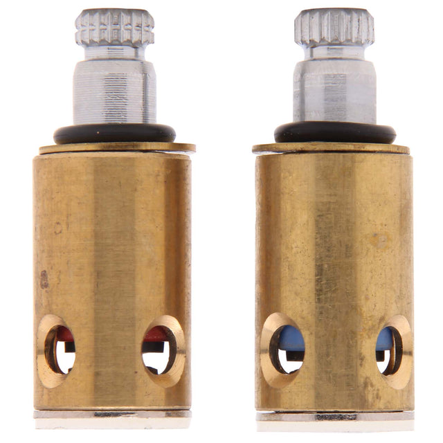 PlumbMaster Approved 10437 K-28x Wb Right Hand Hot & Left Hand Cold Stem (Pair) For Kohler Aquaric Old Style Valvet Faucets