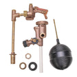 PlumbMaster Approved 41417 50 Solid Brass Ballcock For 1000, 1100 and 3000 Case Tanks